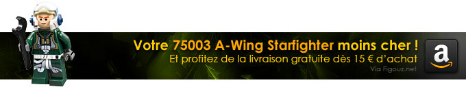 75003 A-Wing Starfighter - Nouveauté LEGO Star Wars 2013 disponible sur Amazon.fr