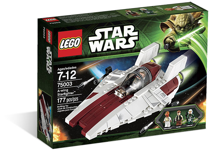 La boîte du set 75003 A-Wing Starfighter