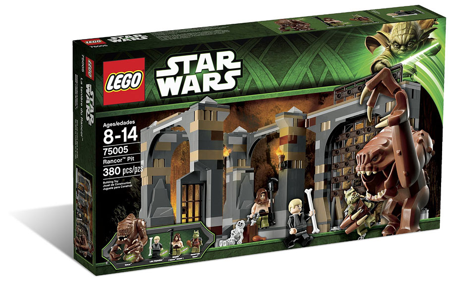 Le contenu du set 75005 Rancor Pit