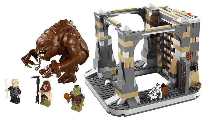 Le contenu du set 75005 Rancor Pit