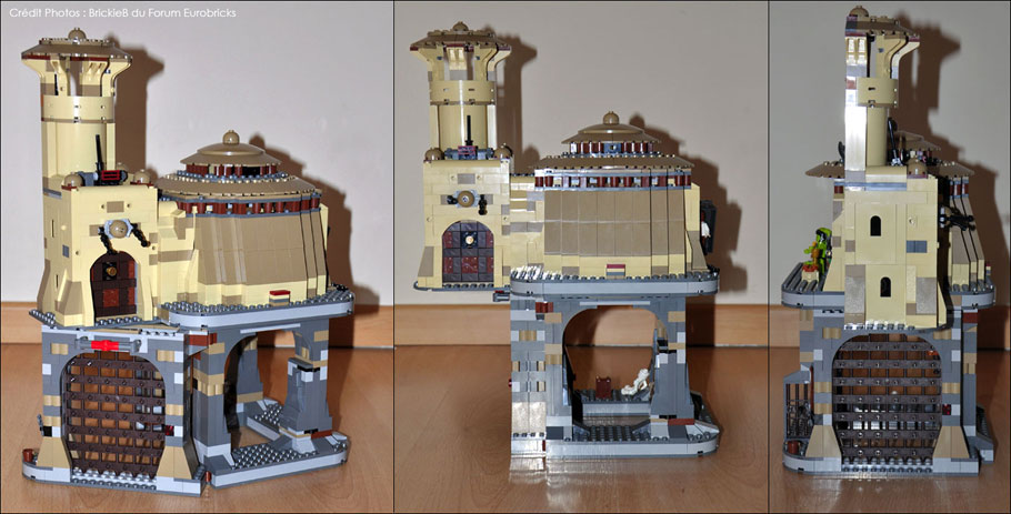 Combinaison du set 75005 Rancor Pit et du 9516 Jabba's Palace !