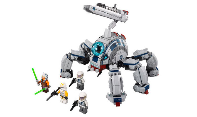 Contenu du set LEGO Star Wars 75013 Umbaran MHC (Mobile Heavy Cannon)