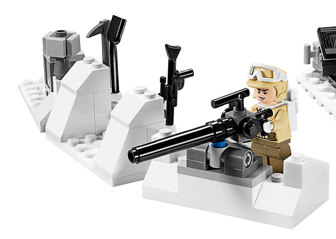 Tranchées du set 75014 Battle Of Hoth