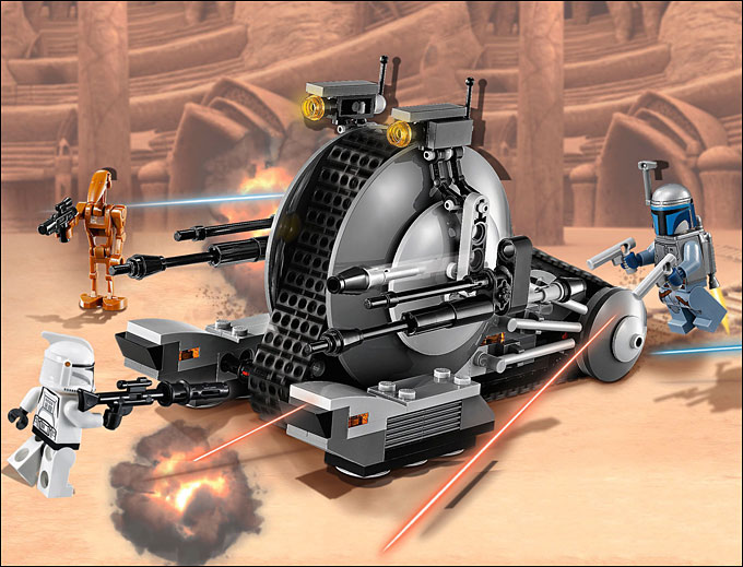 L'illustration du set 75015 Corporate Alliance Tank Droid