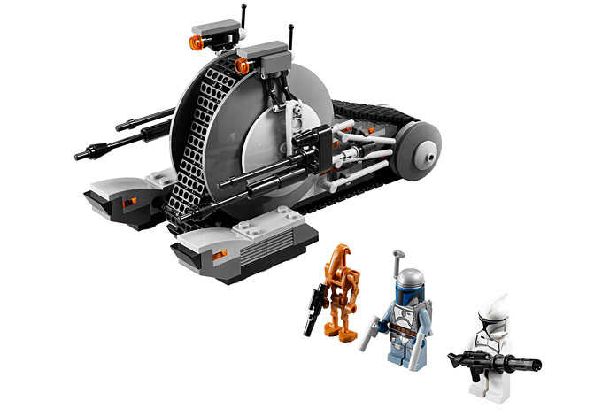 Le contenu du set 75015 Corporate Alliance Tank Droid