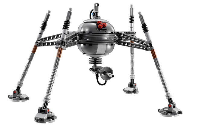 Vue du Homing Spider Droid du set 75016