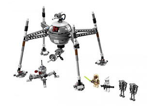LEGO Star Wars 75016 Homing Spider Droid - Le Set