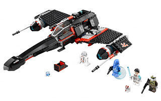 LEGO Star Wars 75018 Jek 14's Stealth Starfighter - Le Set