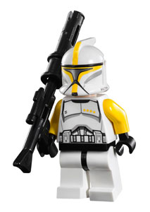 Clone Trooper Commander, minifigurine du set 75019 AT-TE