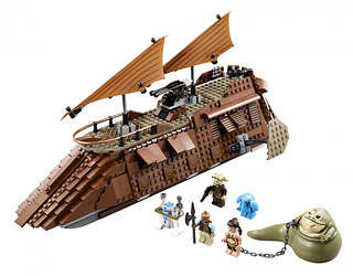 LEGO Star Wars 75020 Jabba's Sail Barge - Le Set