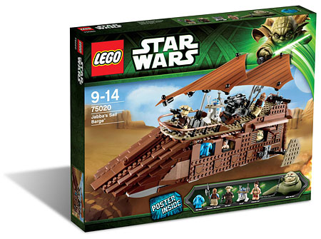 LEGO Star Wars 75020 Jabba's Sail Barge 2013