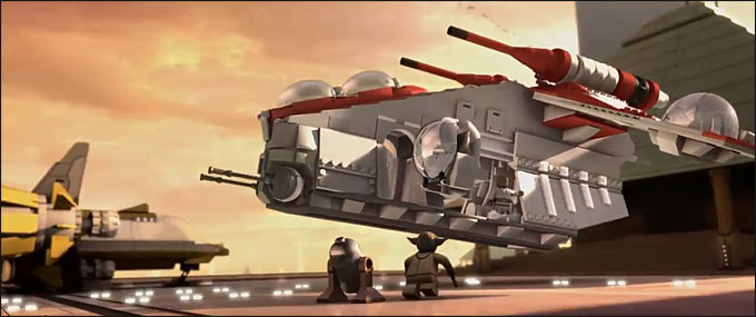75021 Republic Gunship - Yoda Chronicles