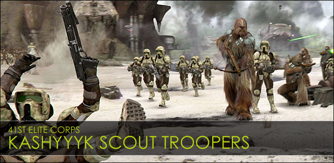 KASHYYYK 41ST ELITE CORPS TROOPERS