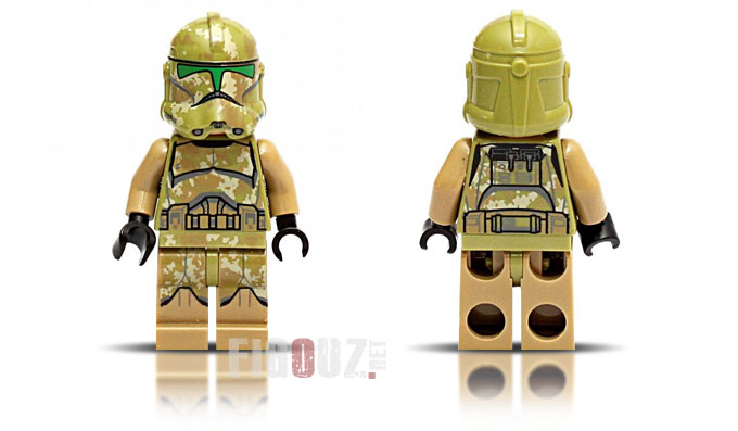 La minifigurine de 41st Elite Corps Trooper