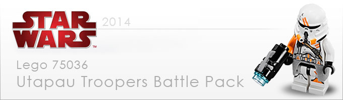 75036 Utapau Troopers Battle Pack - Nouveauté LEGO Star Wars 2014 !