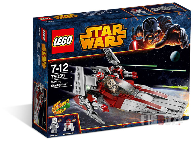 La boîte du set 75039 V-Wing Starfighter