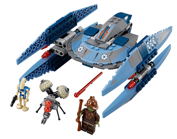 Le contenu du set 75041 Vulture Droid