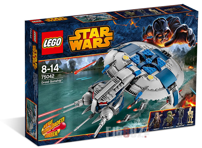 La boîte du set 75042 Droid Gunship