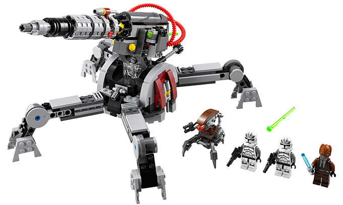 Le contenu du set 75045 Republic AV-7 Anti Vehicule Cannon