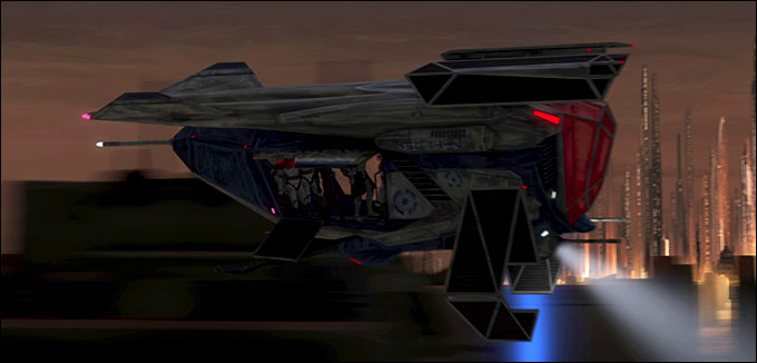 Coruscant Police Gunship