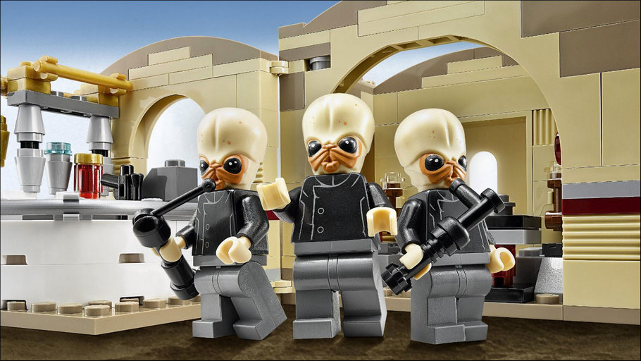 Les 3 musiciens Bith de la Cantina de Mos Eisley