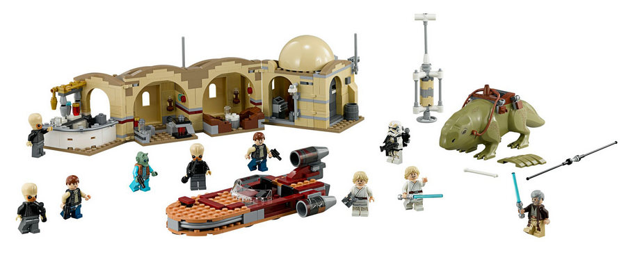 Le set 75052 Mos Eisley Cantina dans son ensemble