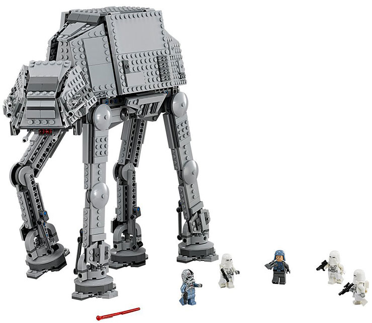 Le set 75054 AT-AT dans son ensemble