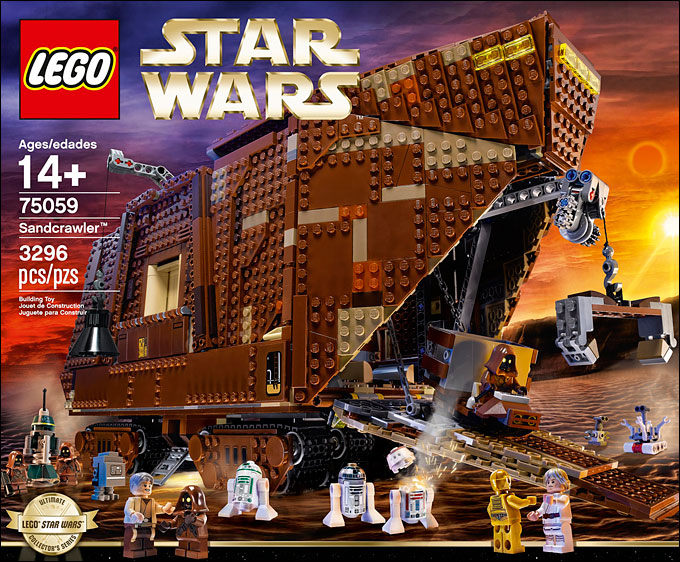 75059 Sandcrawler UCS - Nouveauté LEGO Star Wars 2014 !