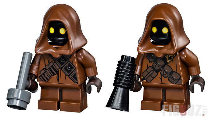 Minifigurines des Ewoks du set 75059 Sandcrawler Ultimate Collector Series