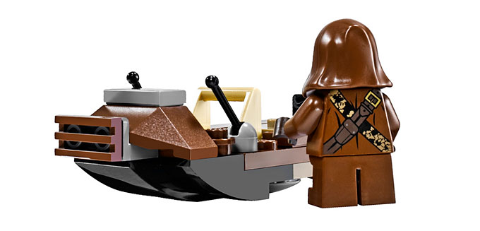 Le speeder jawa du Sandcrawler