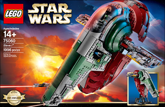 Le visuel de la Bo�te du set UCS 75060 Slave I