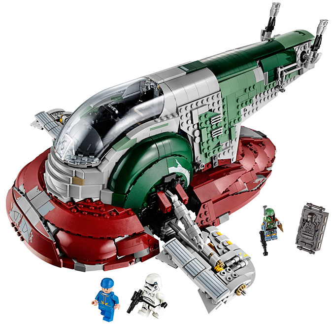 Le set UCS 75060 Slave I dans son ensemble