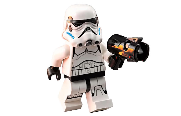 Minifigurine de Stormtrooper du set 75078 Imperial Troop Transport - Star Wars Rebels