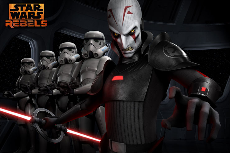 L'Inquisiteur de la série animée Star Wars Rebels !