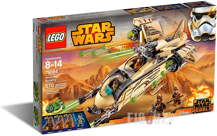 La Boîte du set 75084 Wookie Gunship