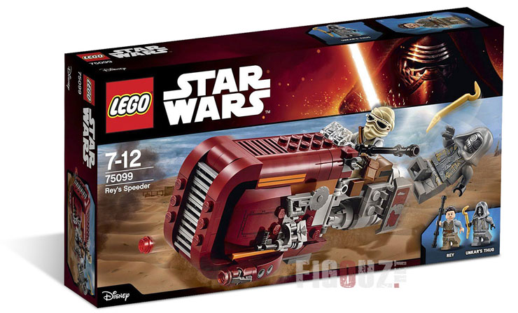 La Boîte du set 75099 Rey's Speeder