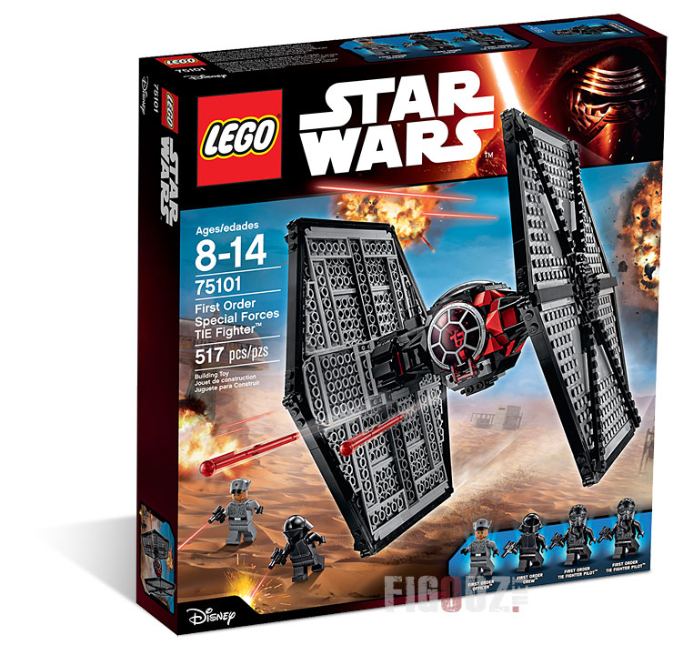 La Boîte du set 75101 First Order Special Forces TIE Fighter