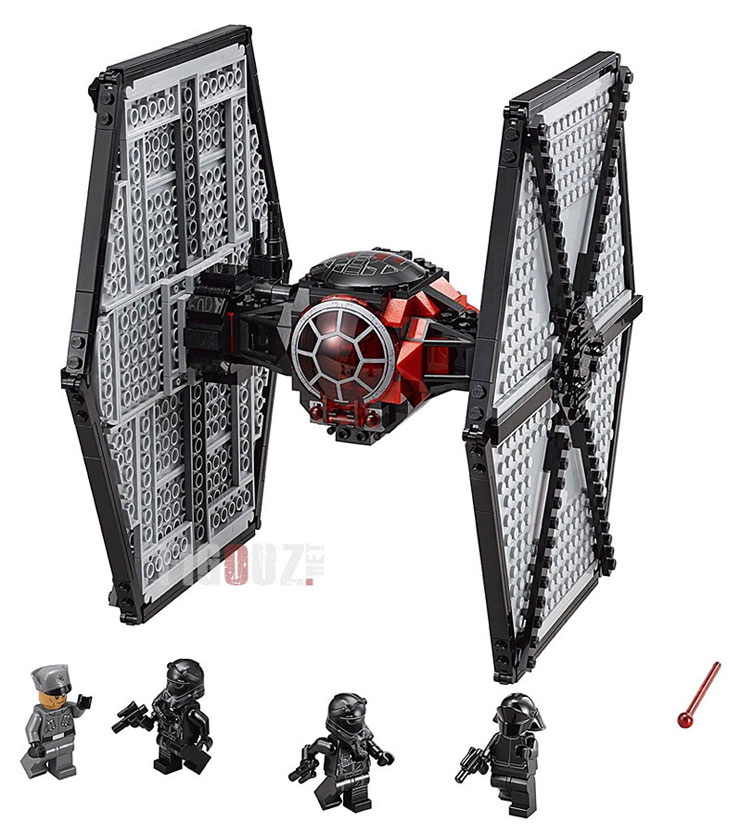 Le contenu du set 75101 First Order Special Forces TIE Fighter