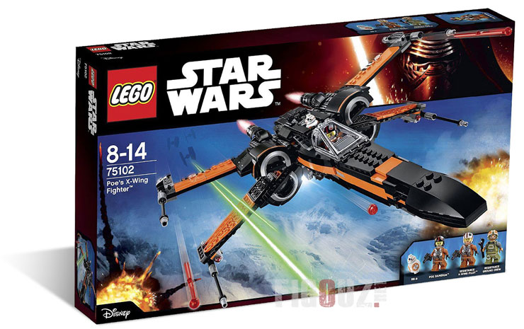 La Boîte du set 75102 Poe's X-Wing Fighter