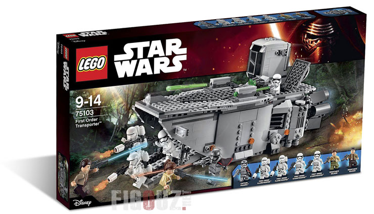 La Boîte du set 75103 First Order Transporter