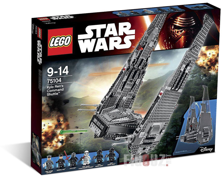 La Boîte du set 75104 Kylo Ren's Command Shuttle