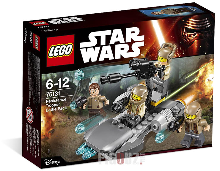 Boîte du 75131 Resistance Battle Pack - Set LEGO Star Wars 7 The Force Awakens
