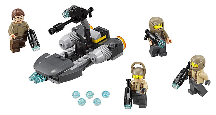 Contenu du 75131 Resistance Battle Pack - Set LEGO Star Wars 7 The Force Awakens