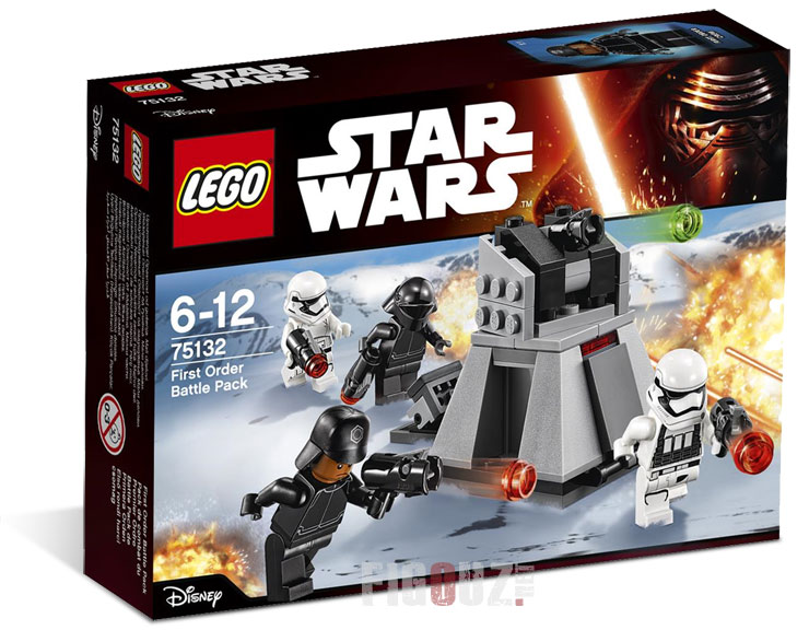 Boîte du 75132 First Order Battle Pack - Set LEGO Star Wars 7 The Force Awakens