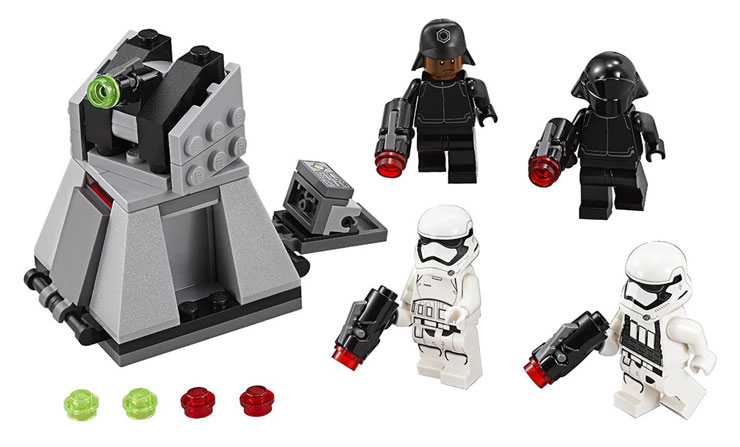 Contenu du 75132 First Order Battle Pack - Set LEGO Star Wars 7 The Force Awakens