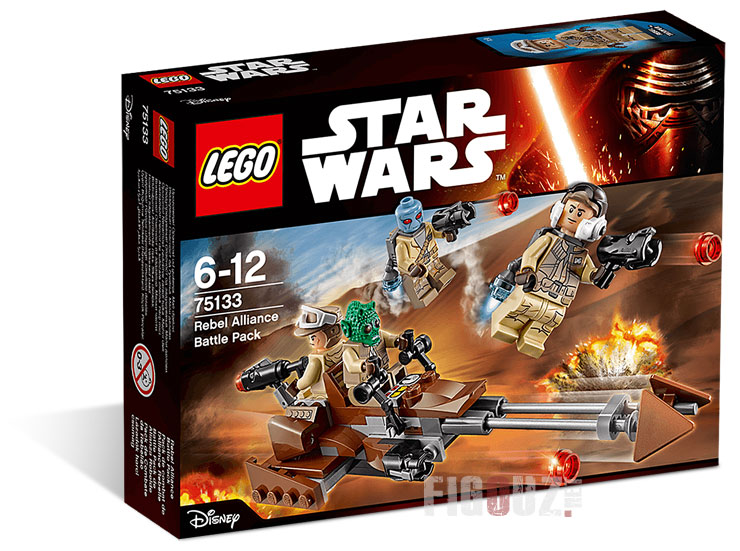 Boîte du 75133 Rebel Alliance Battle Pack - Set LEGO Star Wars Battlefront