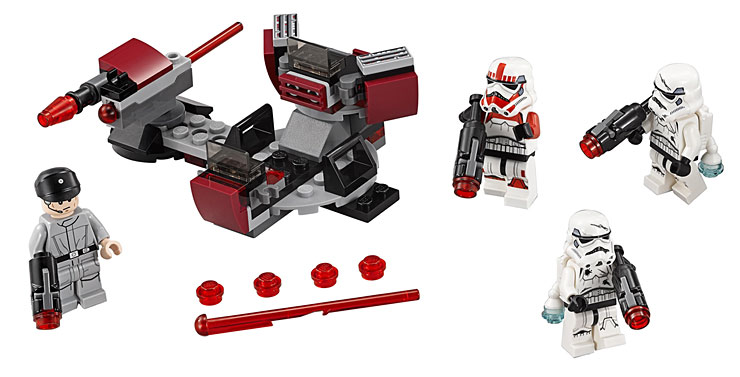 Contenu du 75134 Galactic Empire Battle Pack - Set LEGO Star Wars Battlefront