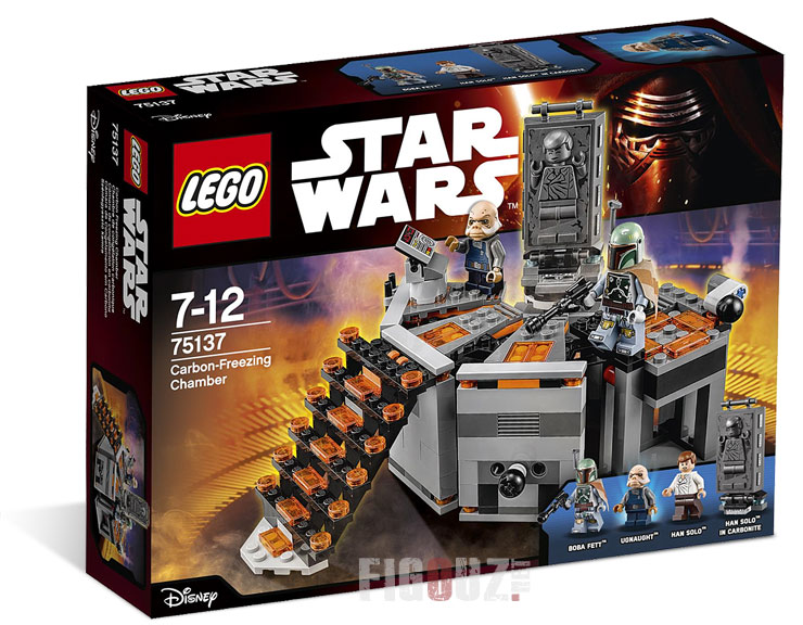 Boîte du 75137 Carbon Freezing Chamber - Set LEGO Star Wars Saga Originale