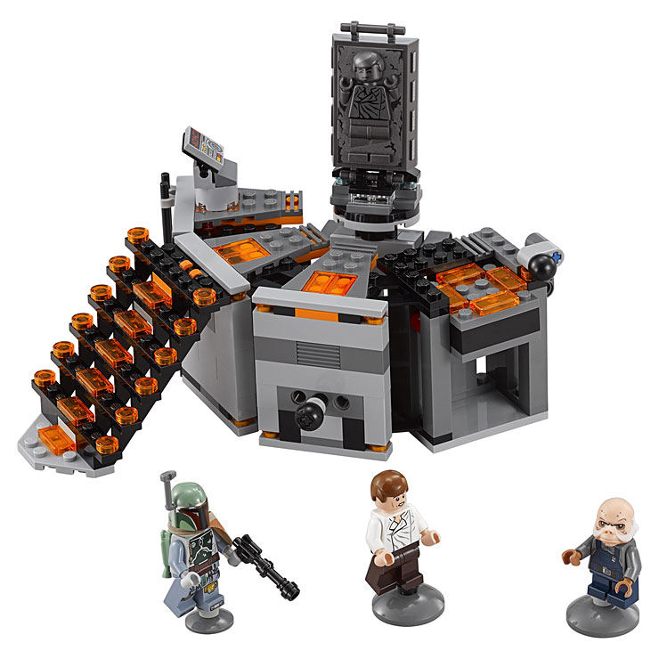 Contenu du 75137 Carbon Freezing Chamber - Set LEGO Star Wars Saga Originale