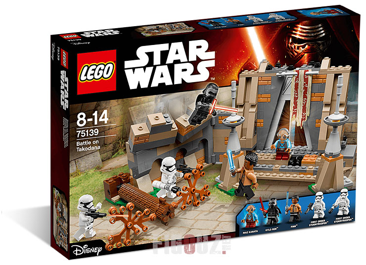 Boîte du 75139 Battle On Takanoda - Set LEGO Star Wars 7 - The Force Awakens